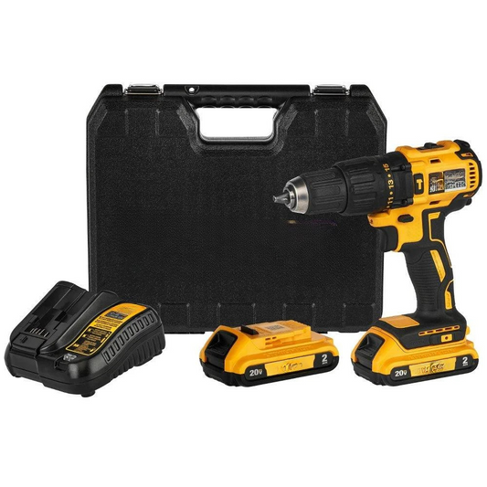 20V MAX Brushless Cordless Hammer Drill/Driver Kit (1/2 in., 2 Batteries, Charger & Case)